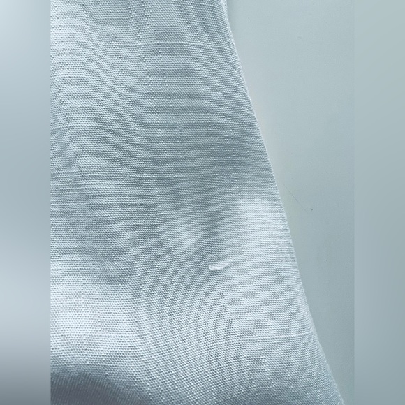 Stolen Hearts white Halter Romper wide leg open back flowy boho summer S - Picture 11 of 11